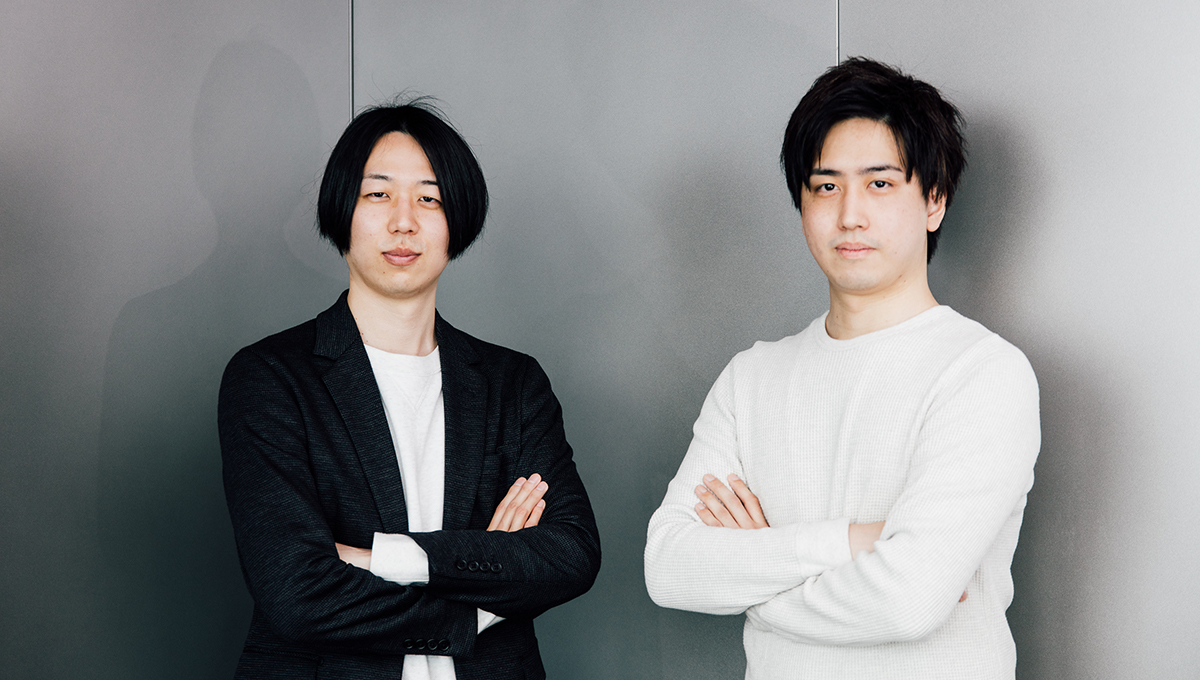 濱本さん（左）と、共同創業者で取締役の荻田さん（右）
